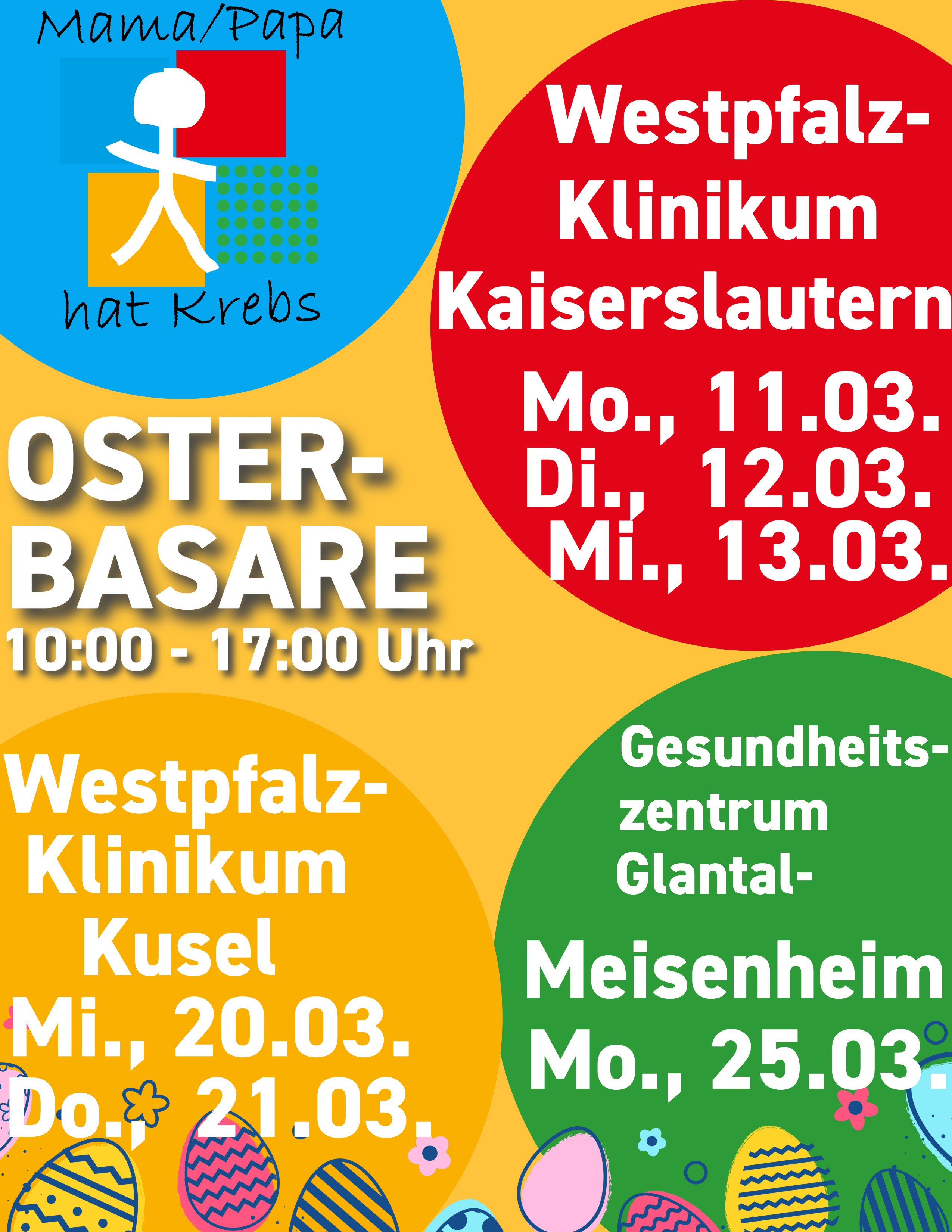 Osterbasare Übersicht Plakat 2